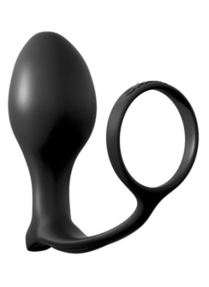 Ass-Gasm Cock Ring Advanced Plug